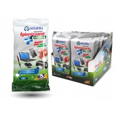 SALVIETTE IGIENIZZANTI MULTISUPERFICI 24pz